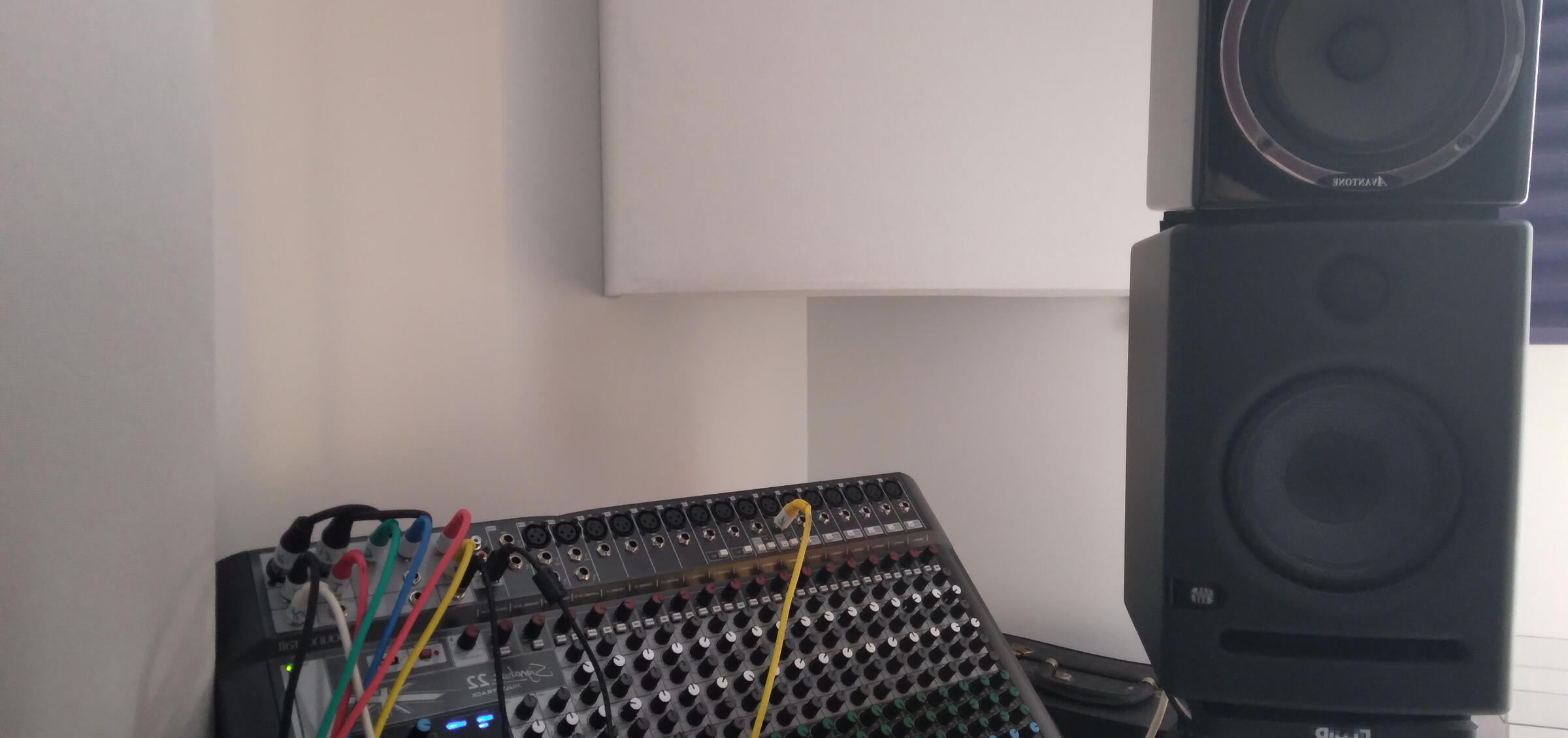 Analog console Detail of Hairy Ear Studio